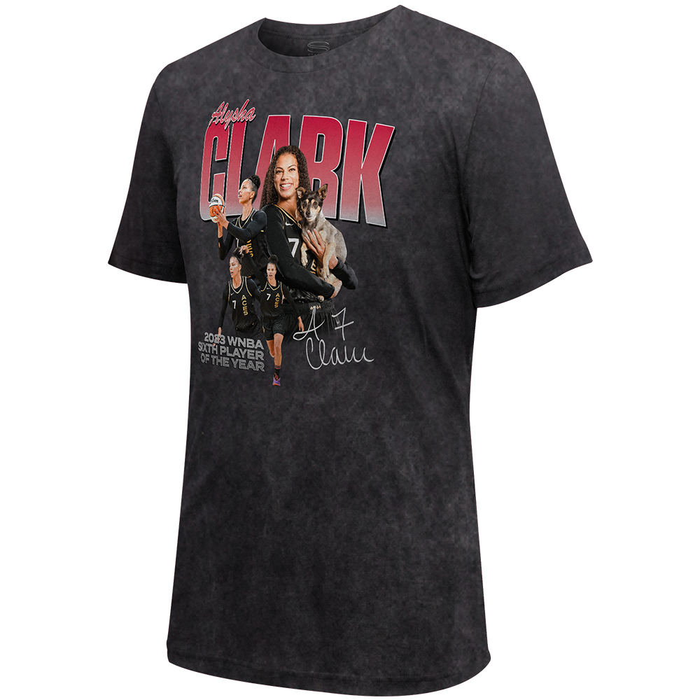 Las Vegas Aces Alysha Clark WNBA 2023 6th Player of the Year shirt