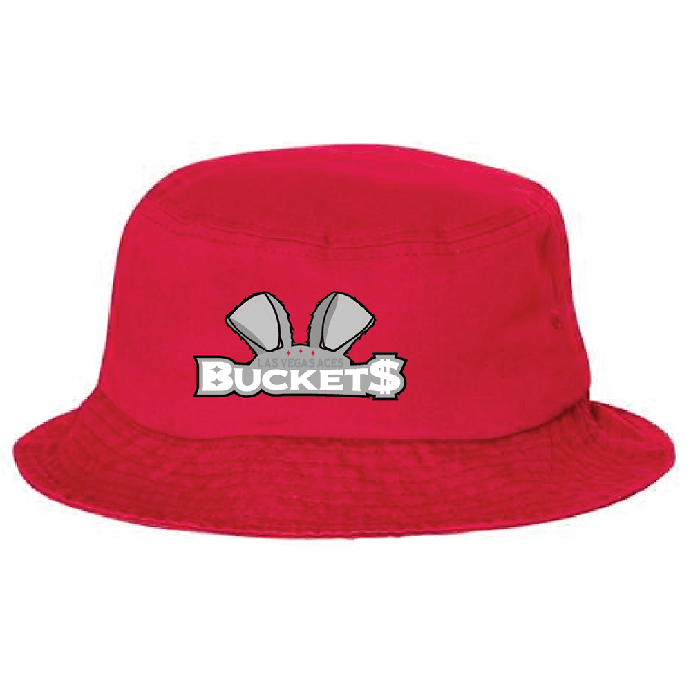Las Vegas Aces Red BUCKET$ Hat