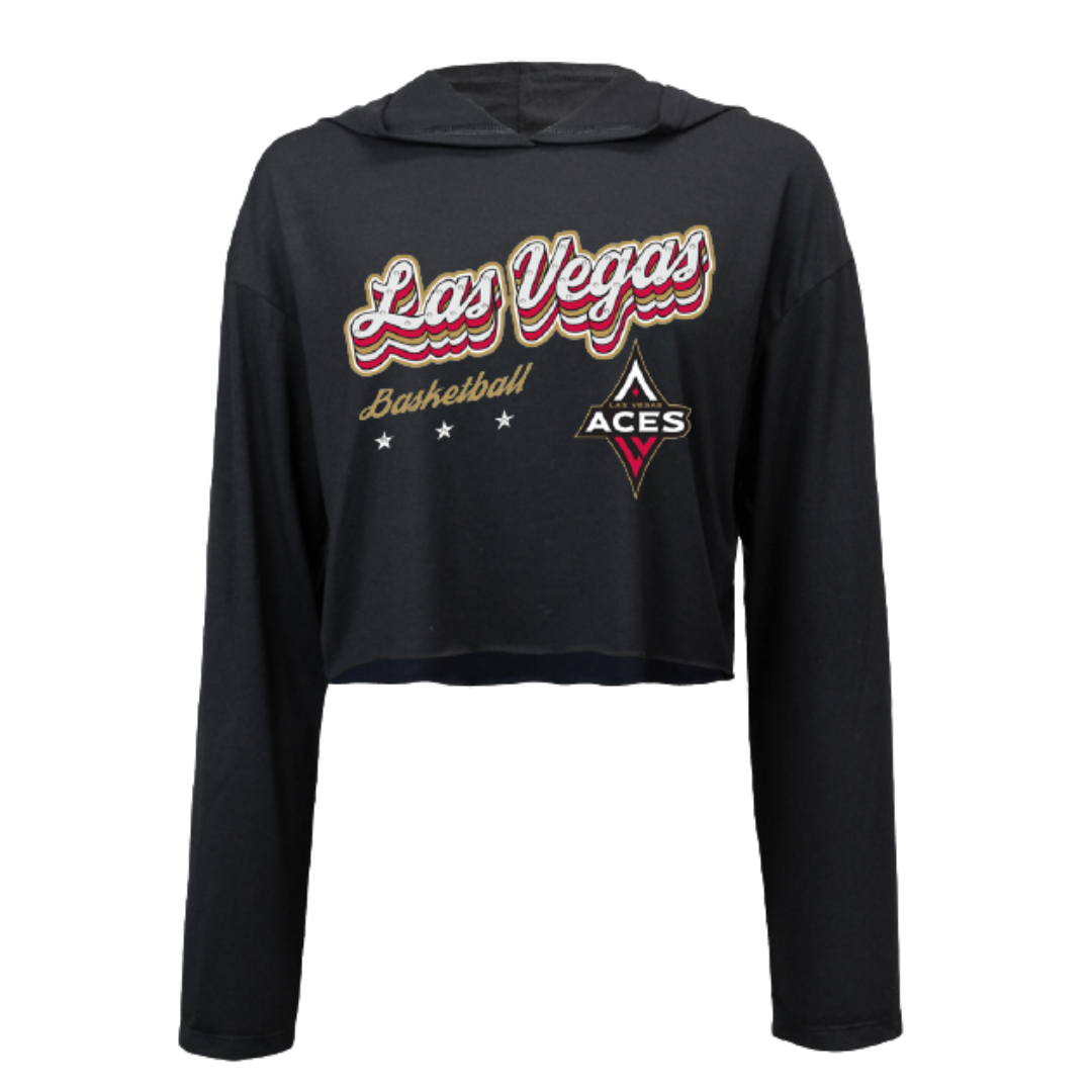 Las Vegas Aces Pullover Sweatshirt - Black