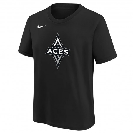 NIKE LAS VEGAS ACES YOUTH ESSENTIAL LOGO TEE