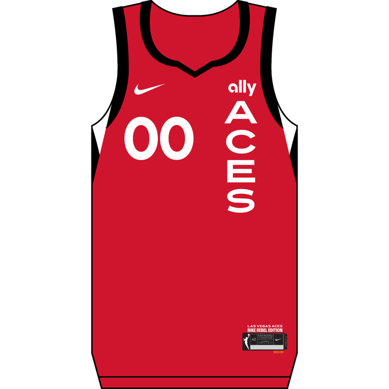 NIKE LAS VEGAS ACES CUSTOM YOUTH REBEL JERSEY