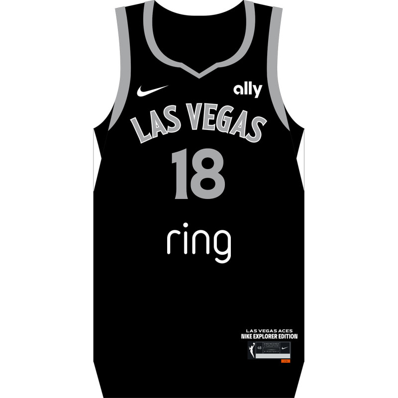 NIKE LAS VEGAS ACES 2024 BUCKET$ YOUTH EXPLORER JERSEY