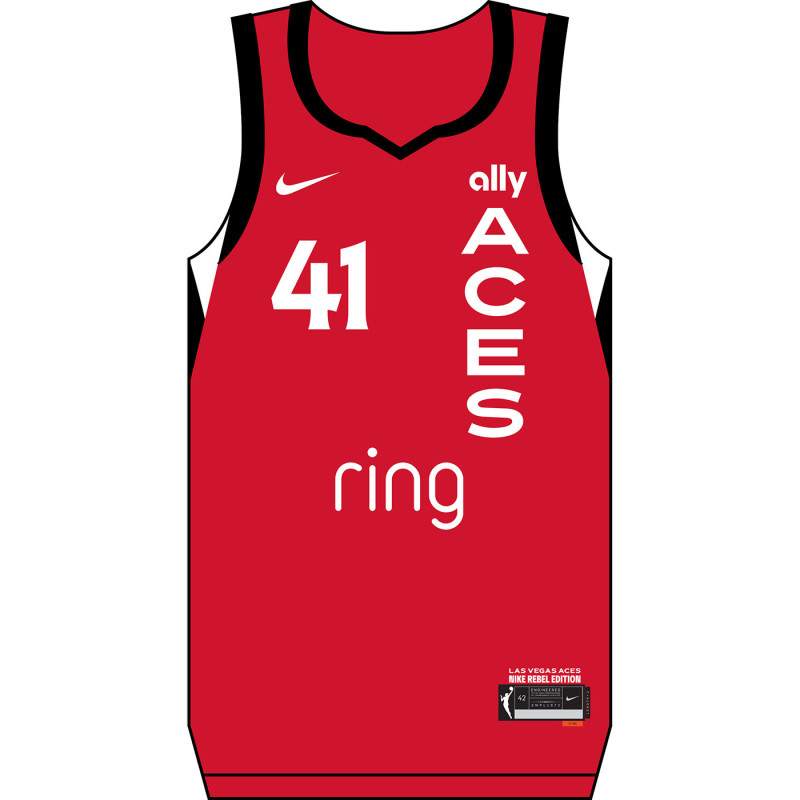 NIKE LAS VEGAS ACES KIAH STOKES REBEL JERSEY