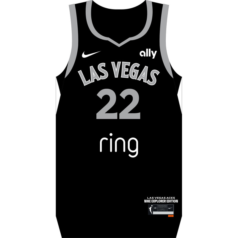 NIKE LAS VEGAS ACES A'JA WILSON EXPLORER JERSEY