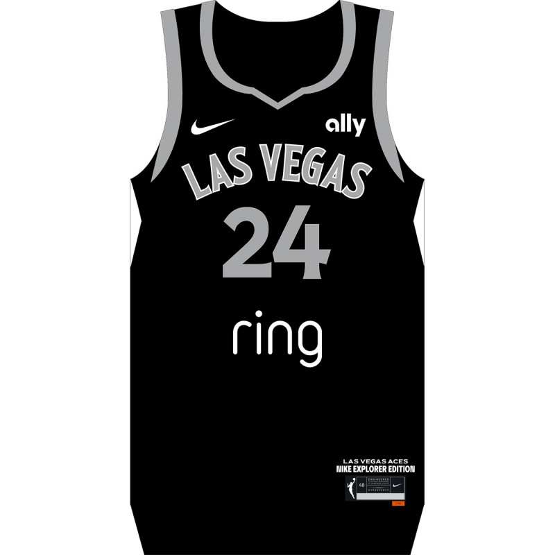 NIKE LAS VEGAS ACES JEWELL LOYD EXPLORER JERSEY