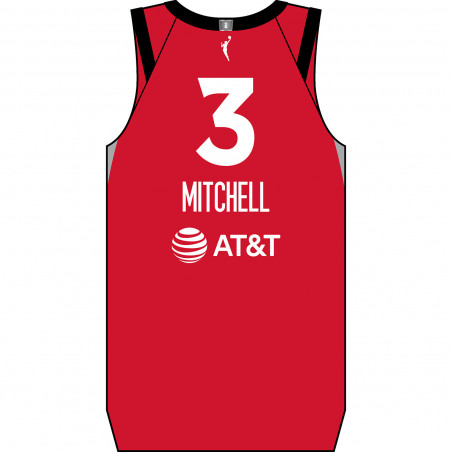 NIKE LAS VEGAS ACES TIFFANY MITCHELL REBEL JERSEY