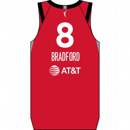 NIKE LAS VEGAS ACES CRYSTAL BRADFORD REBEL JERSEY