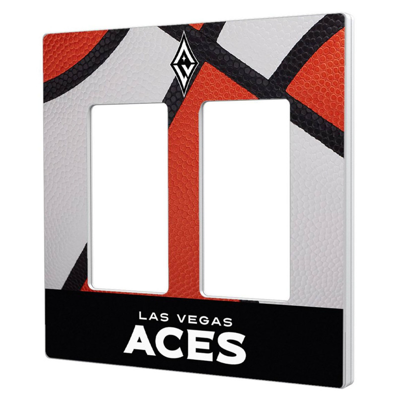 LAS VEGAS ACES DOUBLE LIGHTSWITCH PLATE