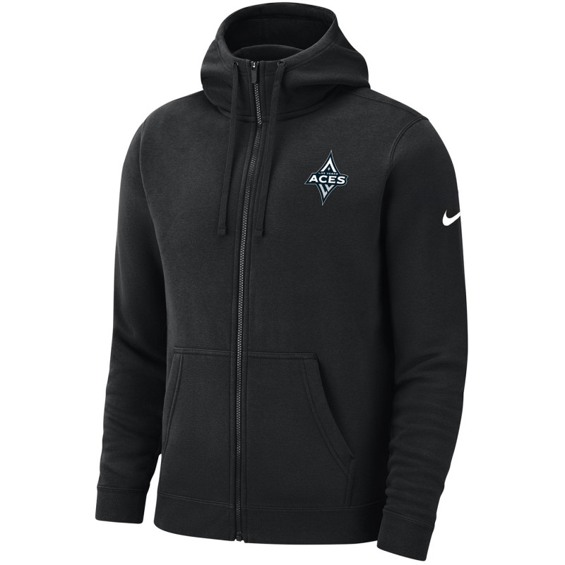 NIKE LAS VEGAS ACES CLUB FLEECE FULL ZIP HOODIE