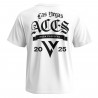 LAS VEGAS ACES RAISE THE STAKES 2025 PLAYOFFS WHITE TEE