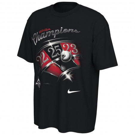 NIKE LAS VEGAS ACES 2025 WNBA CHAMPIONS ELEVATED TEE