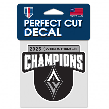 LAS VEGAS ACES 2025 WNBA CHAMPIONSHIP 4X4 DECAL