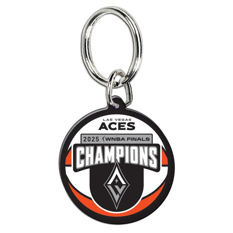 LAS VEGAS ACES 2025 WNBA CHAMPIONSHIP KEYRING