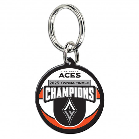 LAS VEGAS ACES 2025 WNBA CHAMPIONSHIP KEYRING