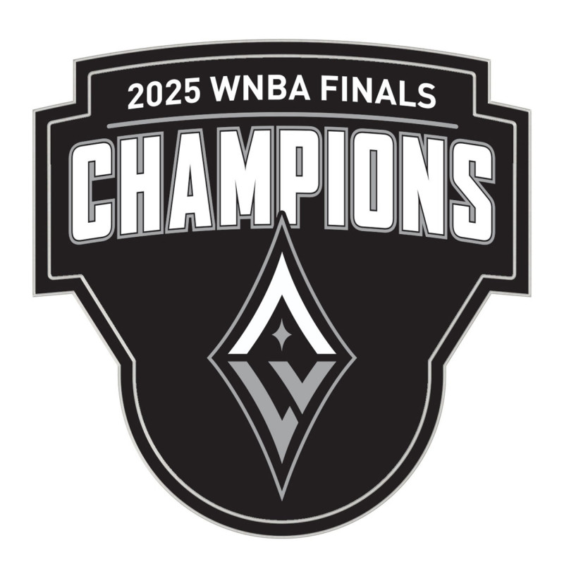 LAS VEGAS ACES 2025 WNBA CHAMPIONSHIP PIN