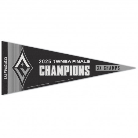LAS VEGAS ACES 2025 WNBA CHAMPIONSHIP PENNANT