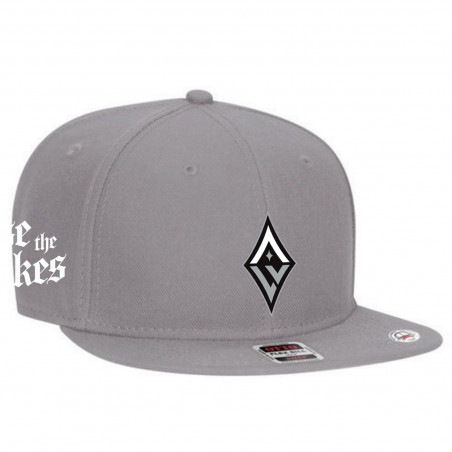 LAS VEGAS ACES RAISE THE STAKES 2025 PLAYOFFS GRAY CAP