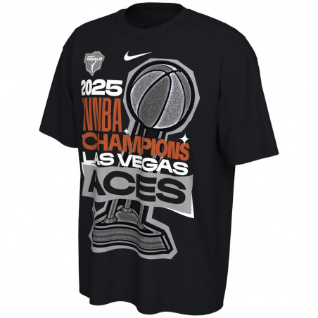 NIKE LAS VEGAS ACES 2025 WNBA CHAMPIONS LOCKER ROOM TEE