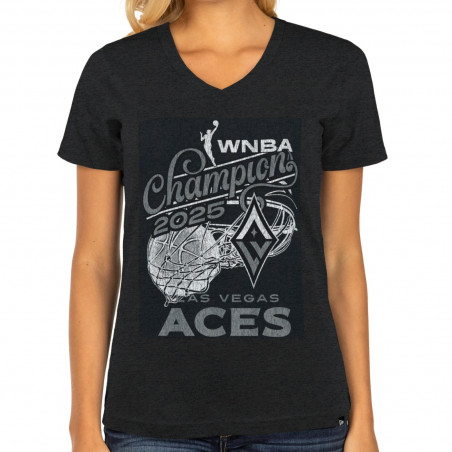 NEW ERA LAS VEGAS ACES WOMENS 2025 WNBA CHAMPIONS TEE