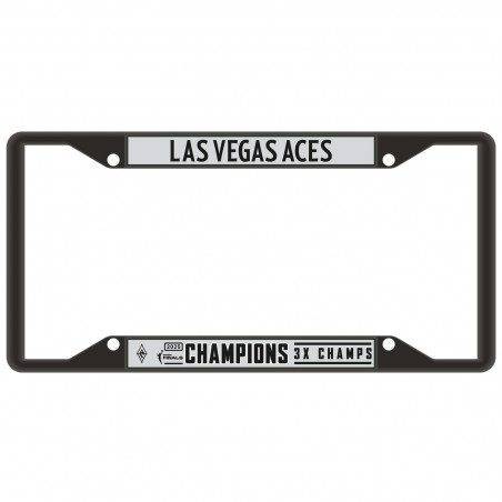 LAS VEGAS ACES 2025 WNBA CHAMPIONSHIP LICENSE PLATE FRAME