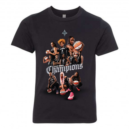 LAS VEGAS ACES 2025 PLAYER YOUTH CHAMPIONSHIP TEE