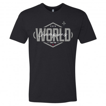 LAS VEGAS ACES 2025 WORLD CHAMPIONS TEE