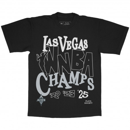 LAS VEGAS ACES 2025 WNBA CHAMPS TEE