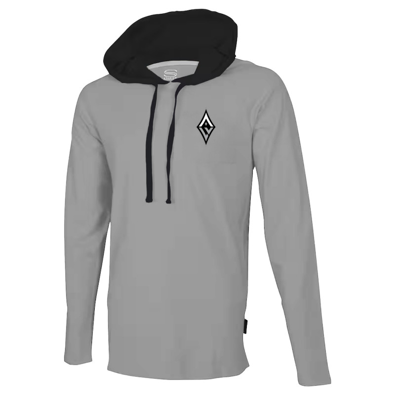 LAS VEGAS ACES TRADITION HOODED LONG SLEEVE TEE
