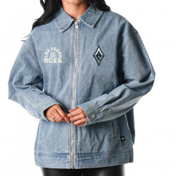 LAS VEGAS ACES UNISEX FULL ZIP DENIM JACKET