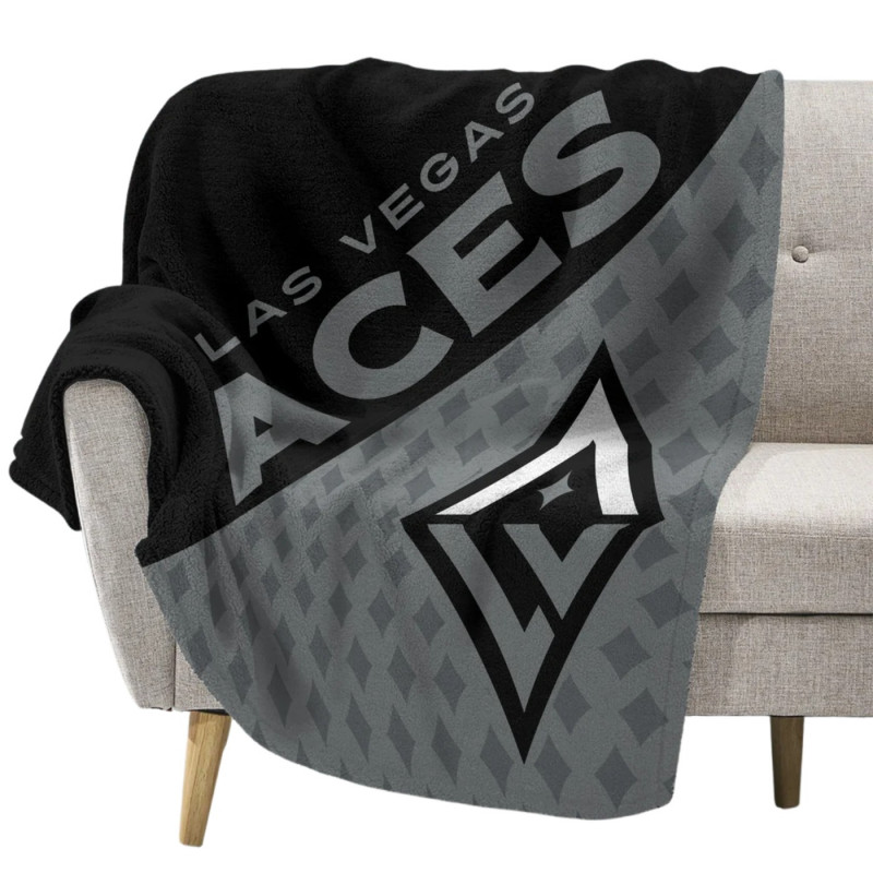 LAS VEGAS ACES SUPER SOFT PLAYER THROW BLANKET