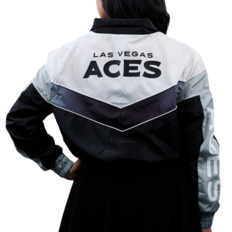 LAS VEGAS ACES CHEVRON TRACK JACKET