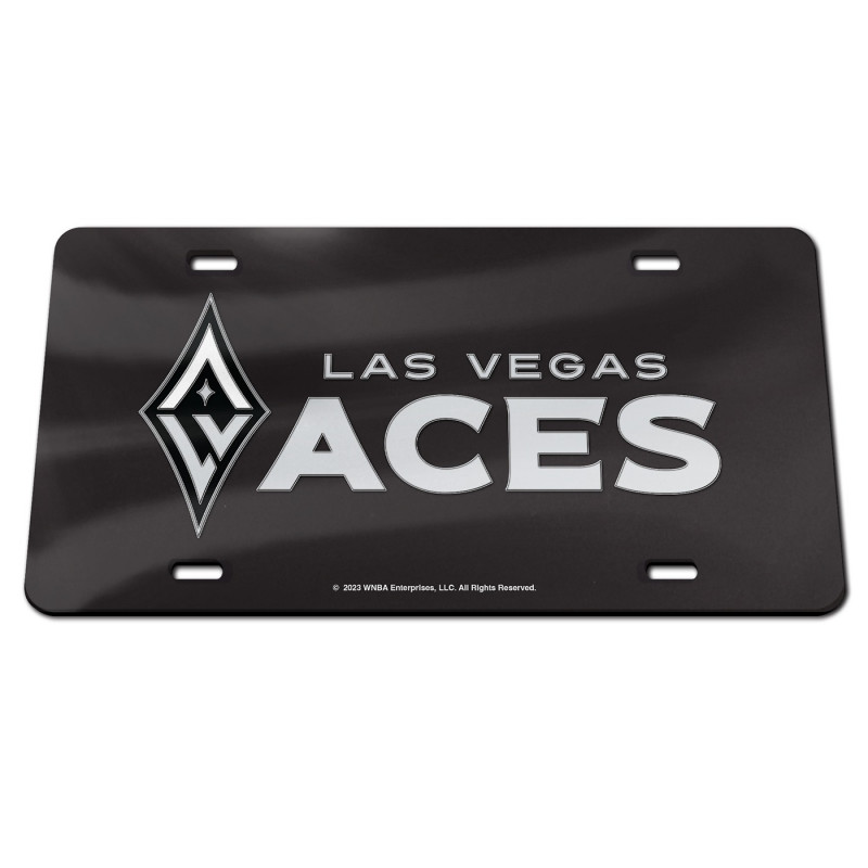 LAS VEGAS ACES ACRYLIC LICENSE PLATE