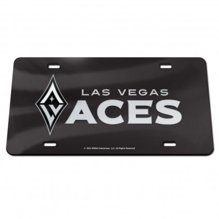 LAS VEGAS ACES ACRYLIC LICENSE PLATE