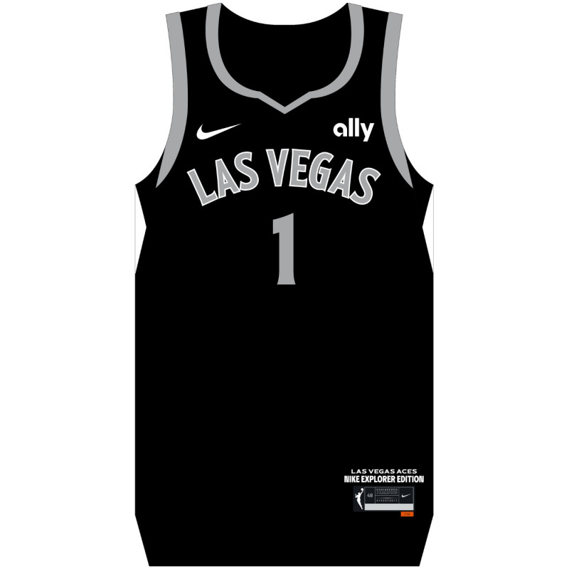 NIKE LAS VEGAS ACES KIERSTAN BELL EXPLORER JERSEY