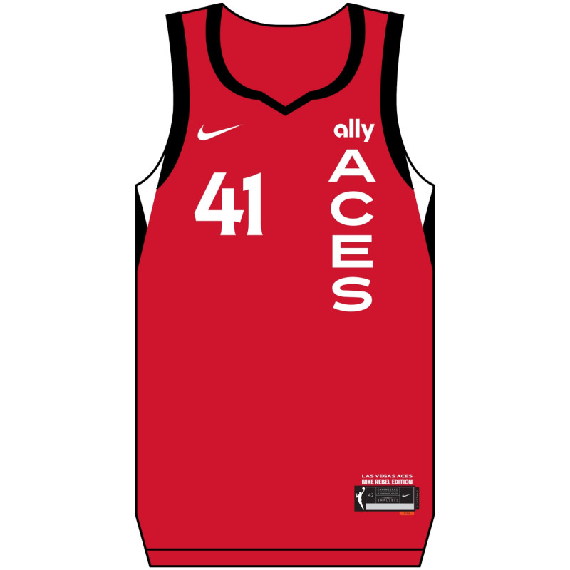 NIKE LAS VEGAS ACES KIAH STOKES REBEL JERSEY