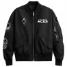 KILLER MERCH LAS VEGAS ACES RAISE THE STAKES BOMBER JACKET