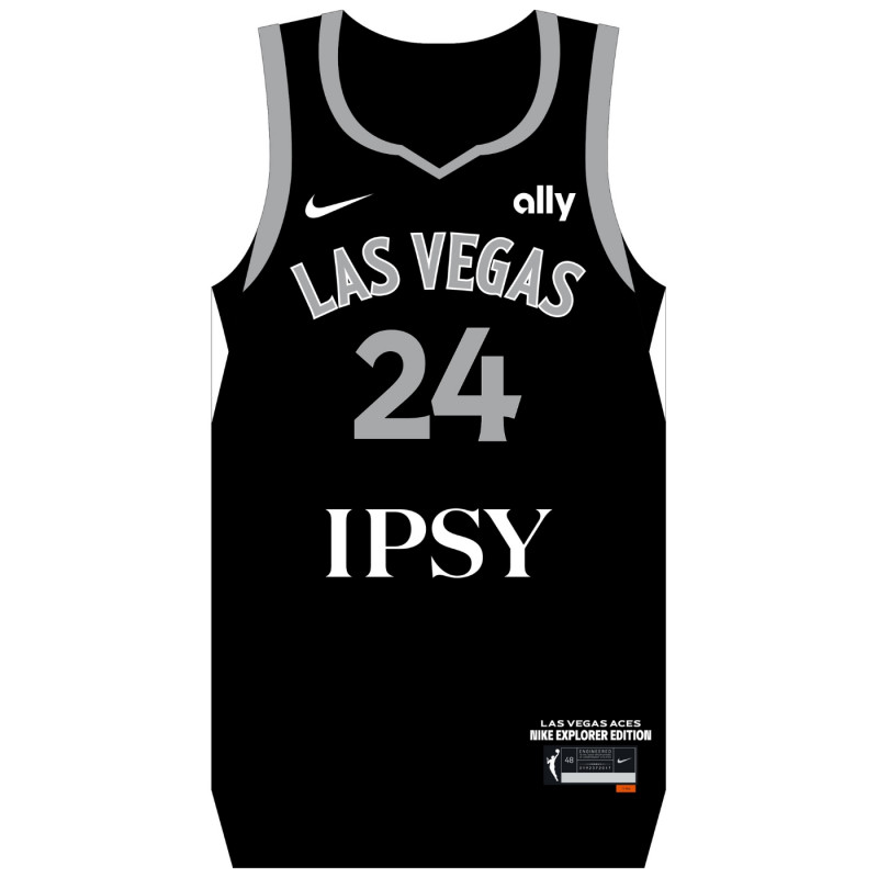 NIKE LAS VEGAS ACES JEWELL LOYD VICTORY EXPLORER JERSEY
