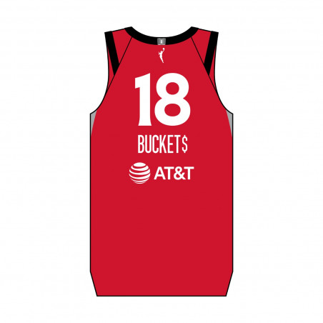 NIKE LAS VEGAS ACES BUCKET$ YOUTH REBEL JERSEY