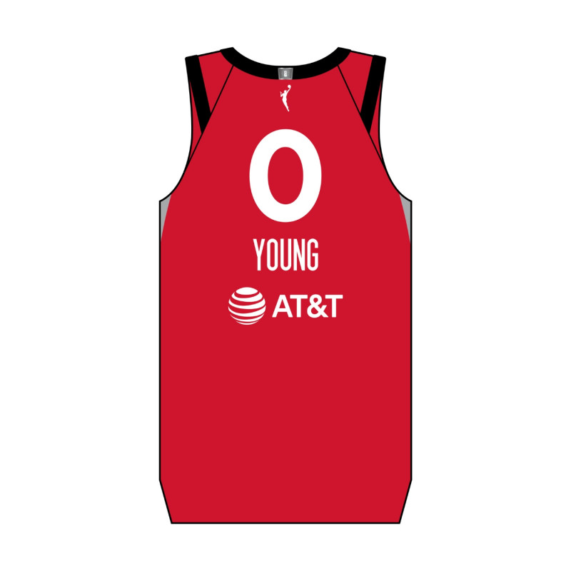 NIKE LAS VEGAS ACES JACKIE YOUNG YOUTH REBEL JERSEY