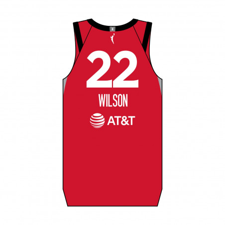 NIKE LAS VEGAS ACES A'JA WILSON YOUTH REBEL JERSEY