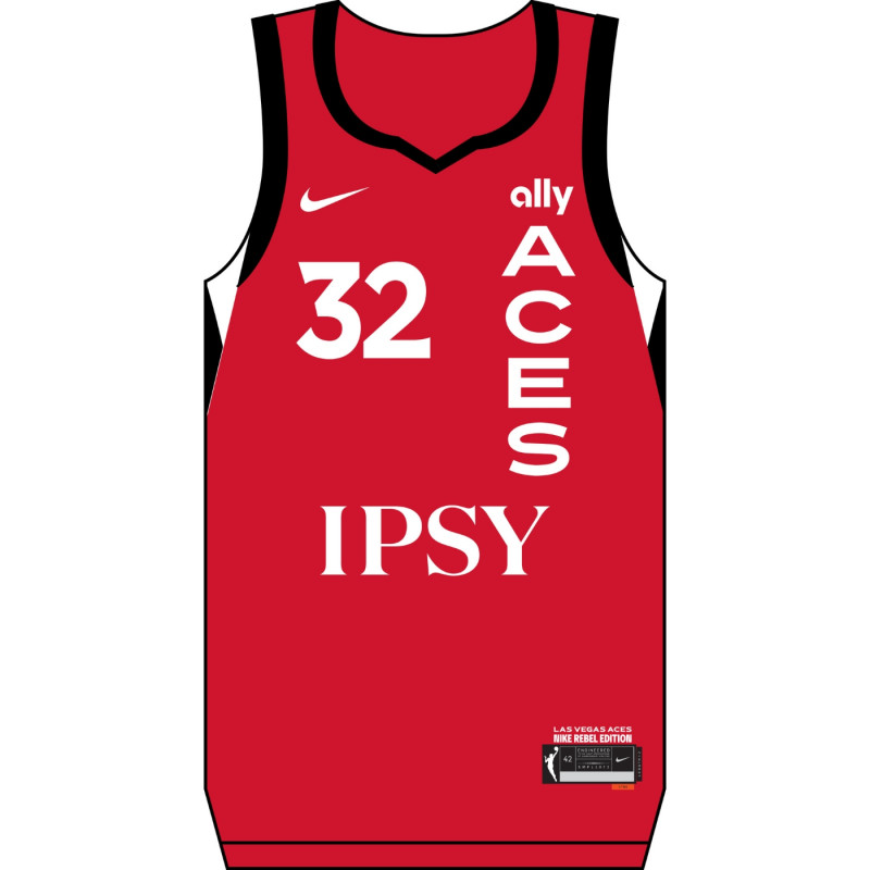 NIKE LAS VEGAS ACES CHEYENNE PARKER-TYUS REBEL JERSEY