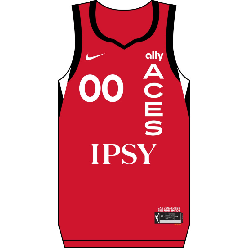 NIKE LAS VEGAS ACES CUSTOM REBEL JERSEY
