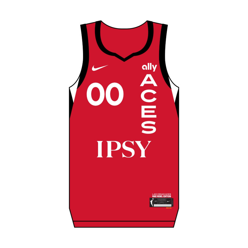 NIKE LAS VEGAS ACES CUSTOM YOUTH REBEL JERSEY