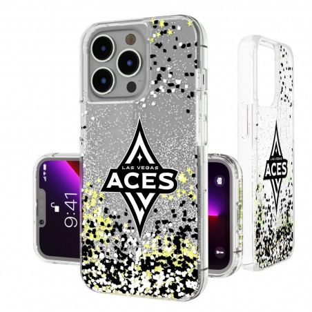 LAS VEGAS ACES IPHONE 14 GLITTER CASE