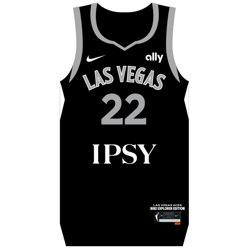 NIKE LAS VEGAS ACES A'JA WILSON VICTORY EXPLORER JERSEY