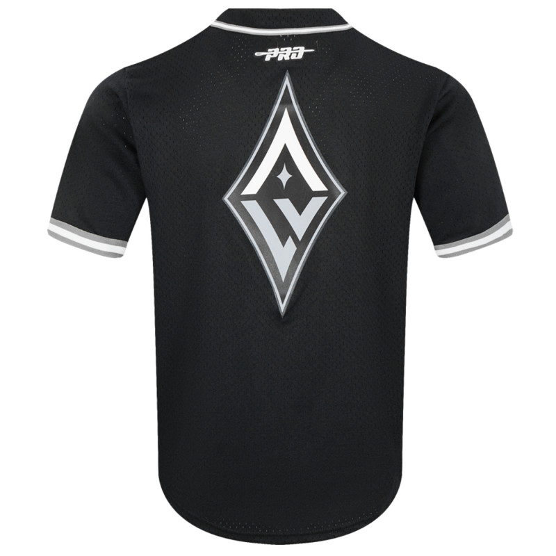 PRO STANDARD LAS VEGAS ACES MESH BUTTON UP SHIRT