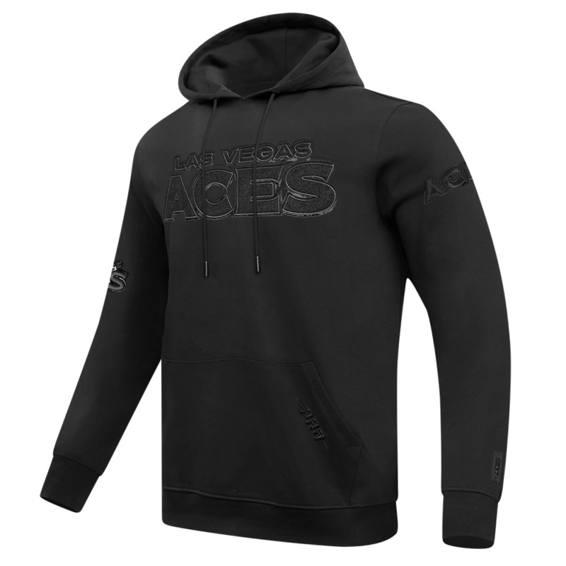PRO STANDARD LAS VEGAS ACES TRIPLE BLACK HOODIE