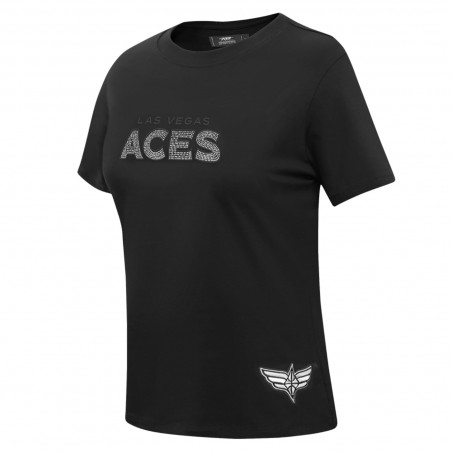 PRO STANDARD LAS VEGAS ACES WOMENS JEWELS SLIM FIT TEE