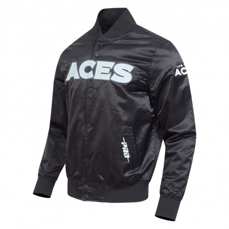 PRO STANDARD LAS VEGAS ACES CLASSIC CHENILLE SATIN JACKET
