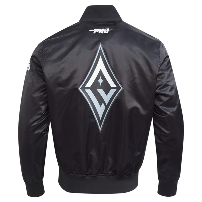 PRO STANDARD LAS VEGAS ACES CLASSIC CHENILLE SATIN JACKET